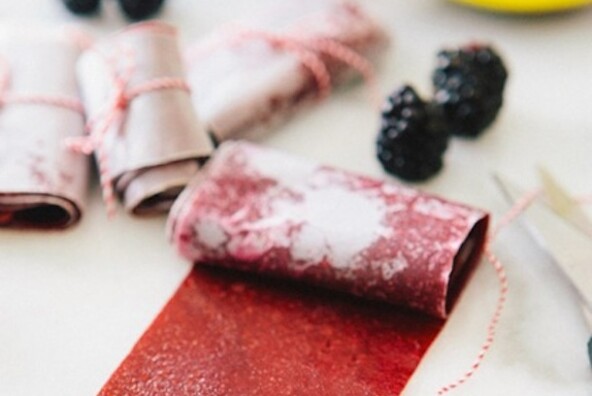 Blackberry Mango Fruit Leather | Sarah Yates for Camille Styles