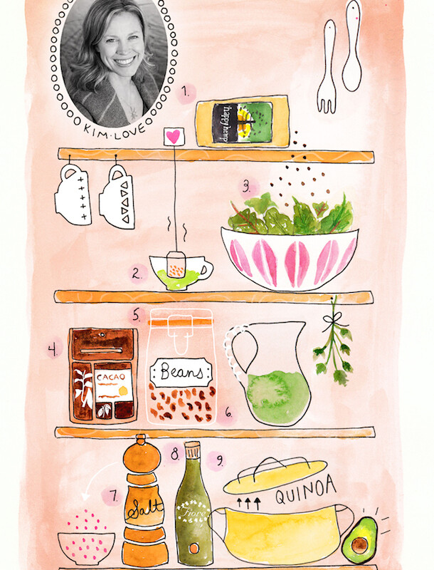 What's On Hand | Kim Love | Illustration by Kelly Colchin for Camille Styles