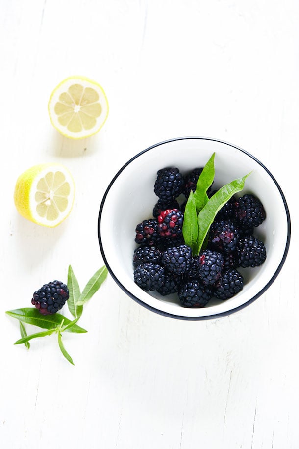  Blackberry Lemon Verbena Compote | Julia Gartland for Camille Styles
