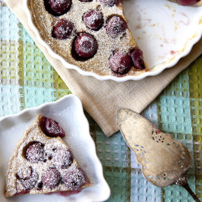 Julia Child's Cherry Clafoutas | Via Sassy Kitchen | Camille Style