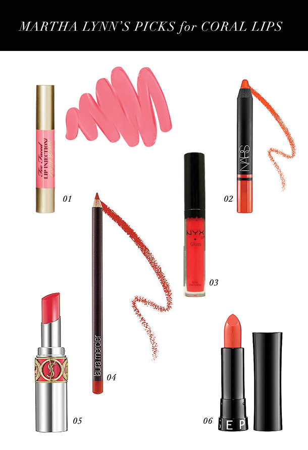 Best Coral Lipsticks | Camille Styles