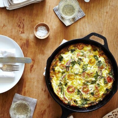 Heirloom Frittata | Morning Meals | Photo by Julia Gartland of Sassy Kitchen for Camille Styles