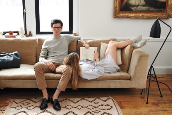 Modern Couple, Jack Spade Fall Cookbook 2014