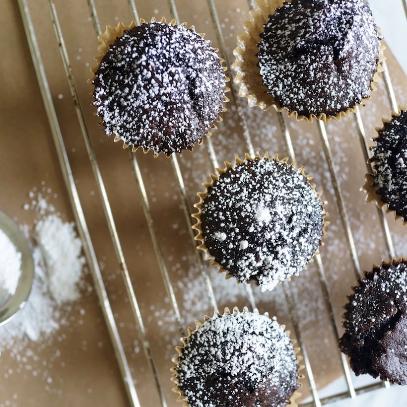 Healthy Chocolate Cupcakes recipe