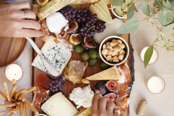 fall cheese platter