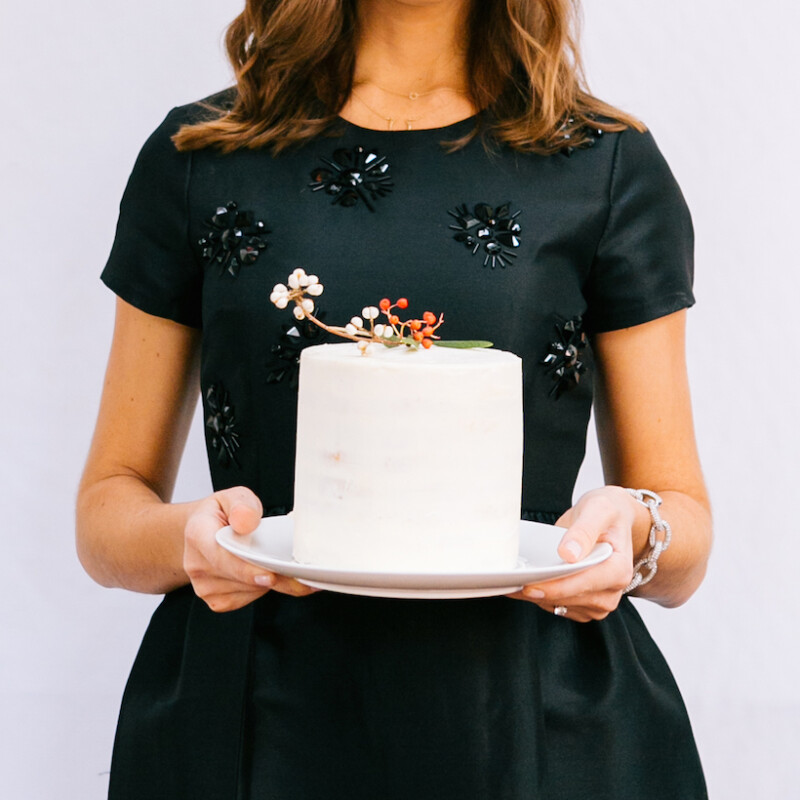 Christmas Cake | Camille Styles San Francisco Book Party