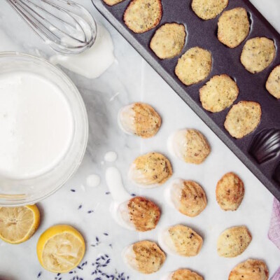 Lavender Madeleines