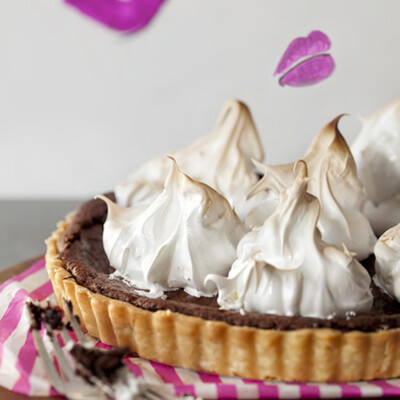 dangerously decadent chocolate pie