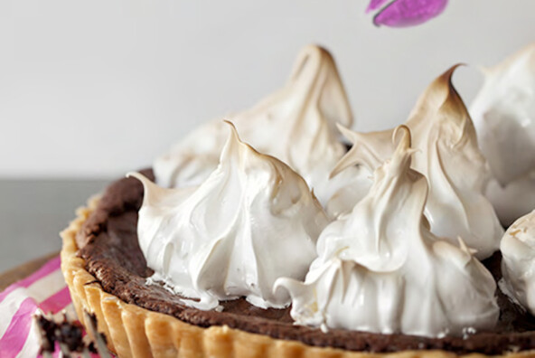 dangerously decadent chocolate pie