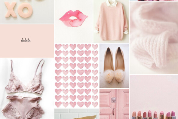 pastel pinks