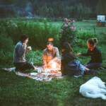 evening picnic