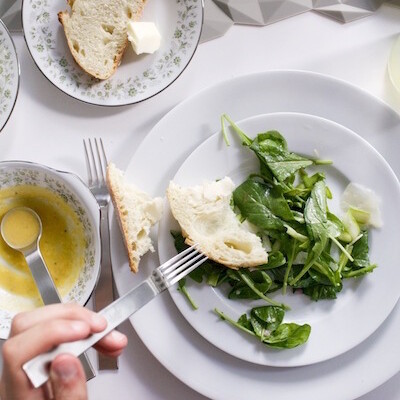 Asparagus Arugula Salad