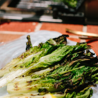 Grilled Caesar Salad