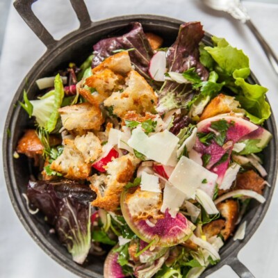 Radish & Fennel Panzanella