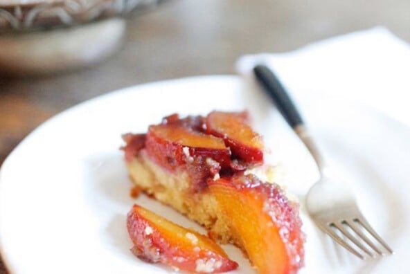 Plum Upside Down Cake