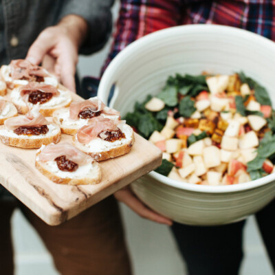 Prosciutto Crostinis