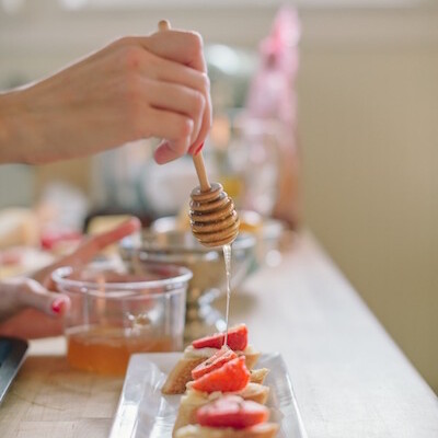 Strawberry Crostini