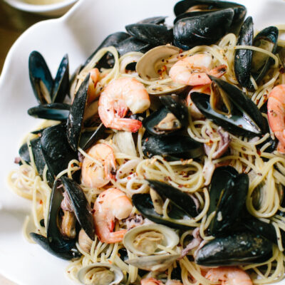 annette joseph pasta frutti di mare