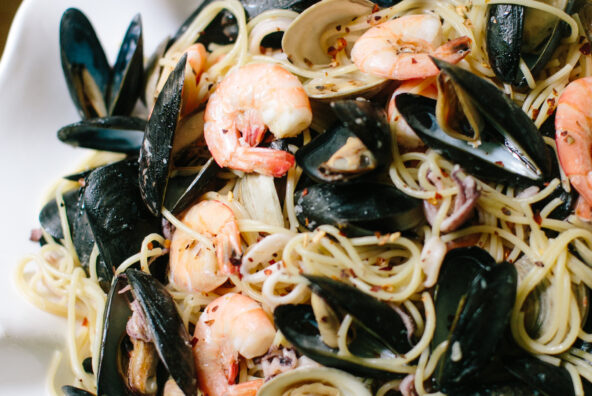 annette joseph pasta frutti di mare
