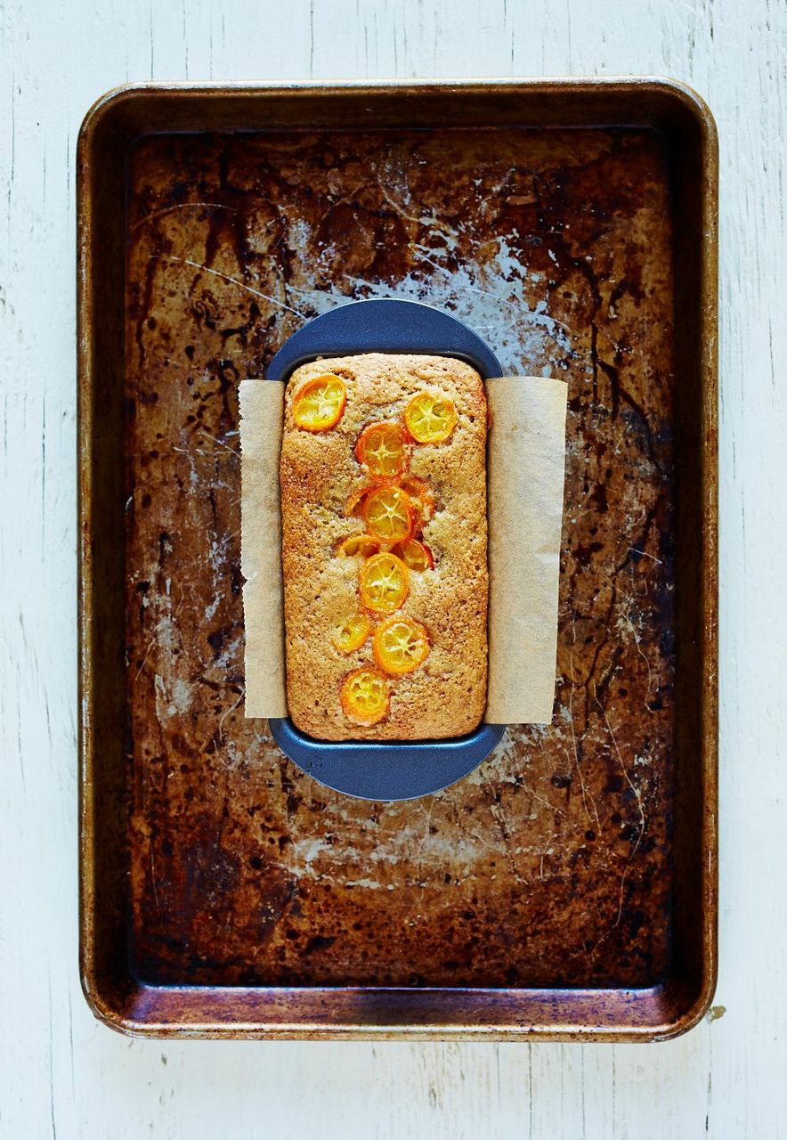 Cardamom Kumquat Mini Loaf