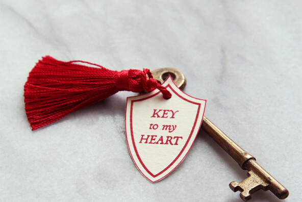 Key to My Heart DIY Valentine