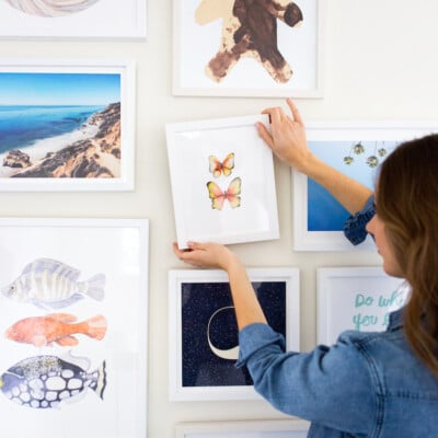 How to Design a Kids' Gallery Wall (& an art giveaway!) - Camille Styles