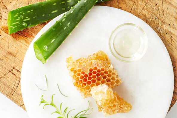 Recipe for homemade Calming Aloe Cleanser