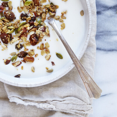 Sea Salt & Olive Oil Granola Recipe-Gluten Free