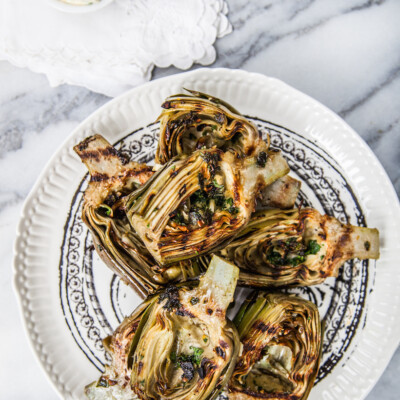 Grilled Artichokes