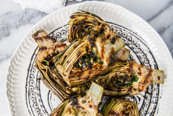 Grilled Artichokes