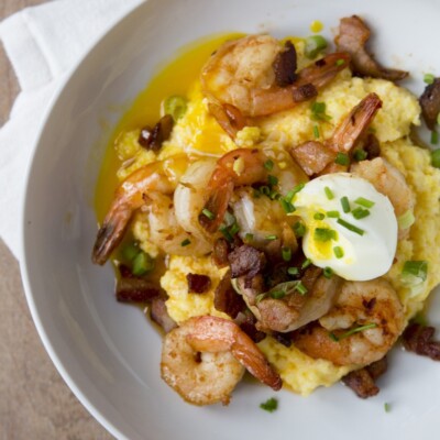 Juley Le recipe shrimp grits and soft egg