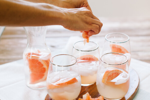 The Grapefruit Greyhound Cocktail