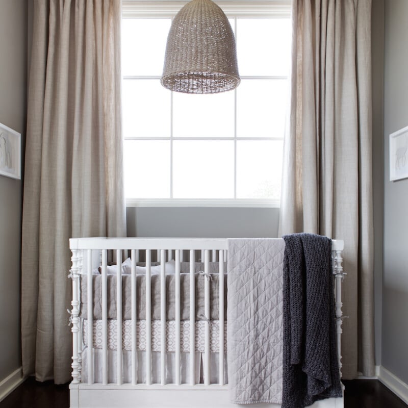 crib // modern baby boy's nursery // camille styles
