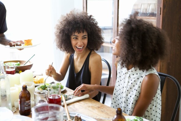 spring friends dinner: Entertaining with Nikisha