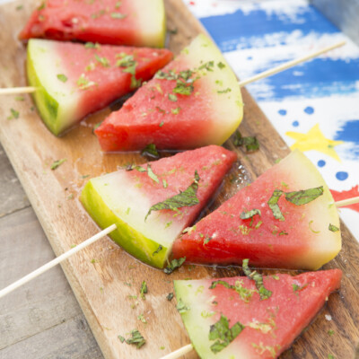 tequila infused watermelon pops