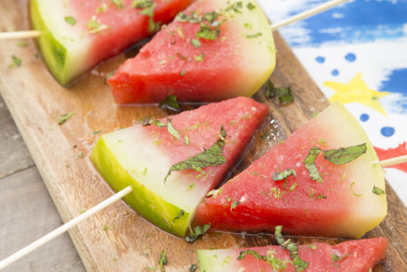tequila infused watermelon pops