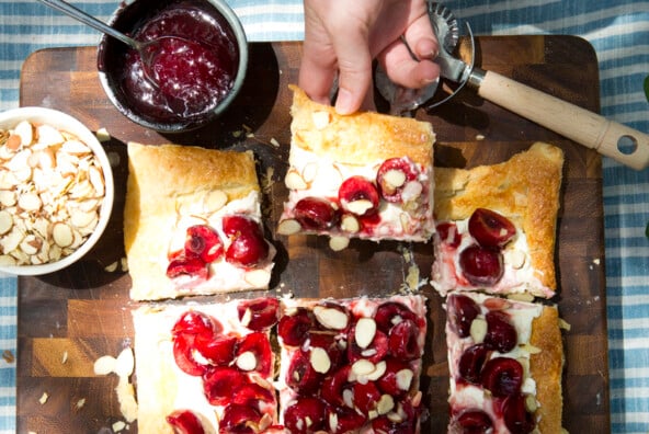 Cherry Almond Tart