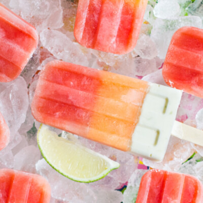 melon citrus popsicles