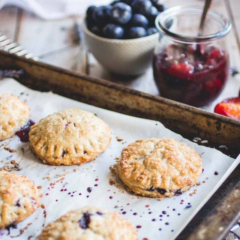 Plum-Blueberry Hand Pie Recipe