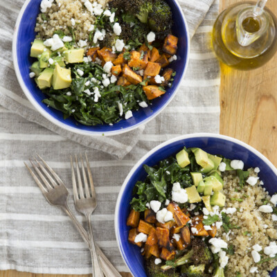 Sweet Potato Quinoa Bowl recipe