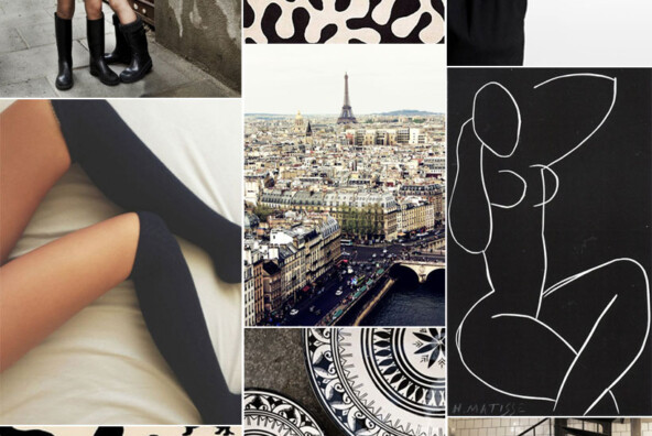 black and white color inspiration