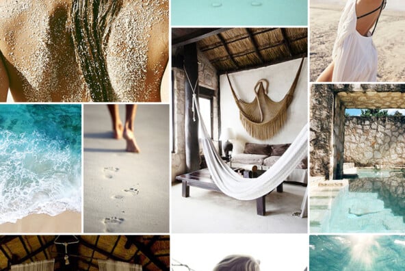 Beach Inspiration Board | Camille Styles