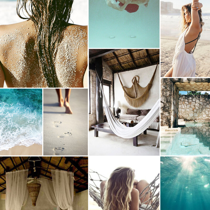 Beach Inspiration Board | Camille Styles