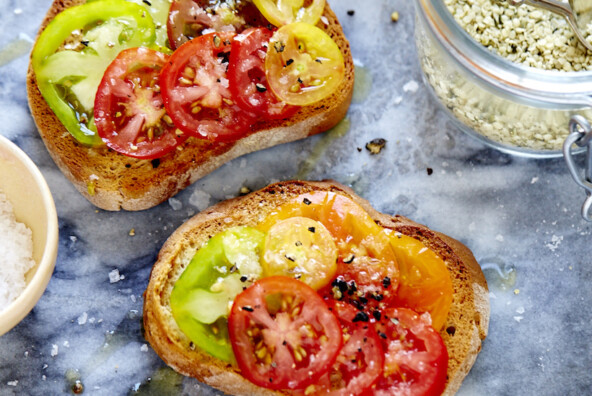 Heirloom Tomato Toast