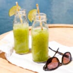 Honeydew Ginger Slush cocktail