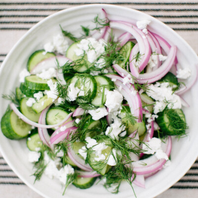 cucumber feta salad