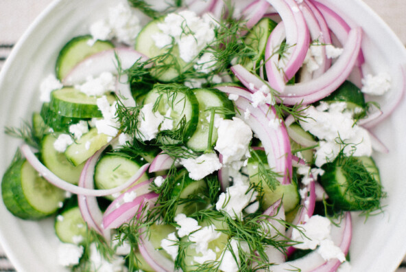 cucumber feta salad