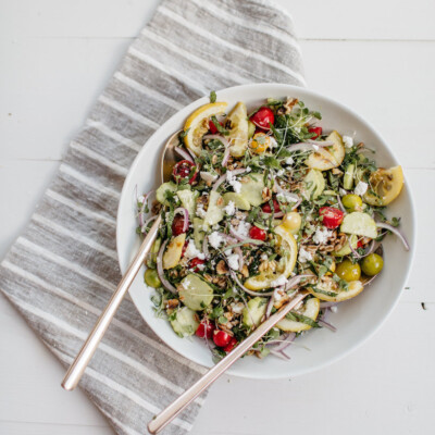 Farro, Tomato, & Herb Salad