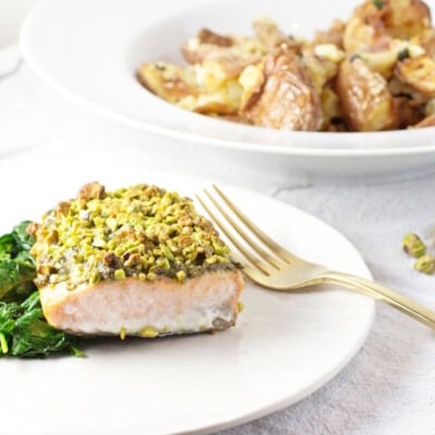 Pistachio Crusted Salmon