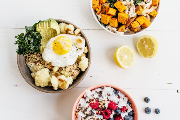 a power bowl for breakfast, lunch and dinner